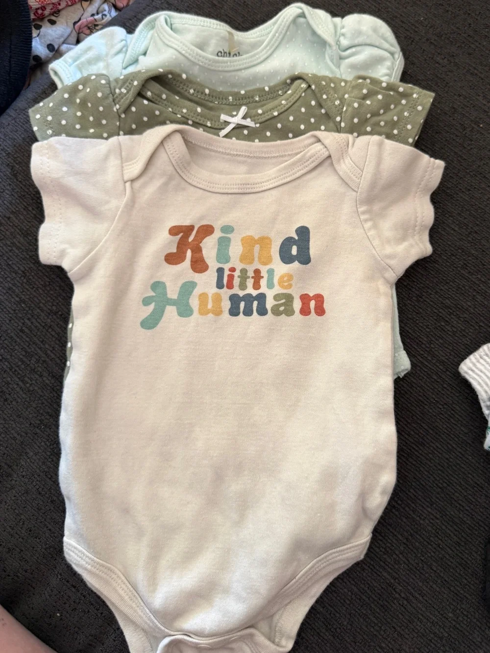 3  Short-Sleeve Onesie